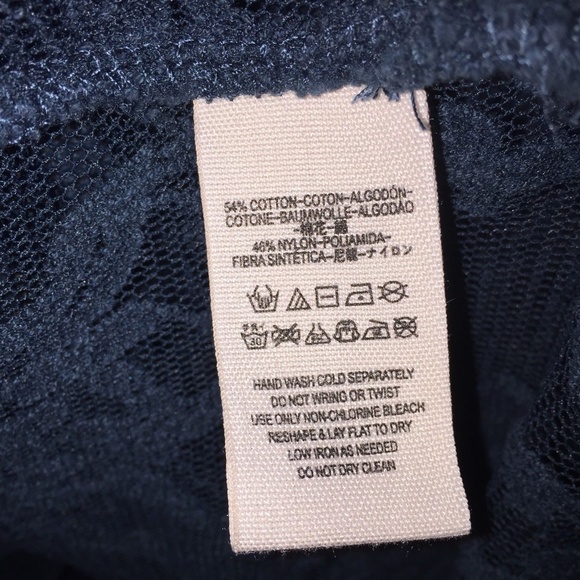 Free People Lace Top Cold Shoulder Lost In Austin - Picture 7 of 7